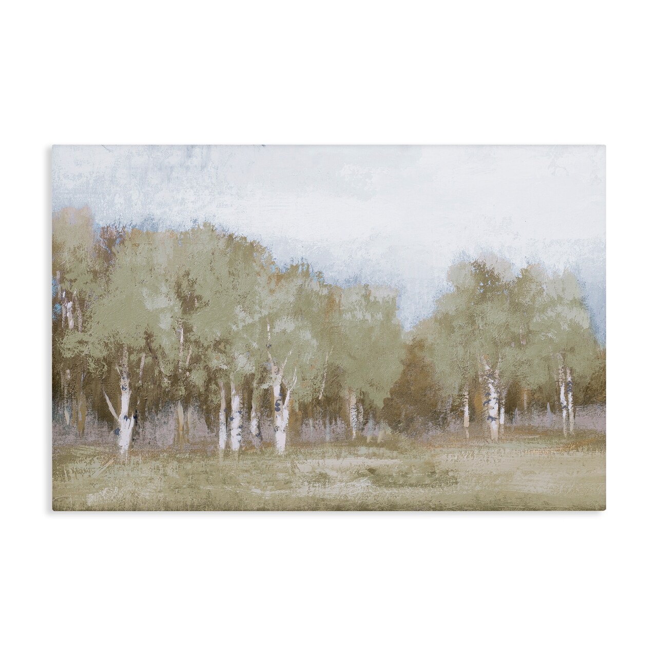 Stupell Industries Autumn Greens Tranquil Trees Canvas, design by Michael Marcon